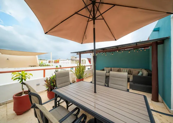 Modern Penthouse With 2 Bedrooms & Pool Sol Tranquilo At Margaritas Ii Сasa de vacaciones *