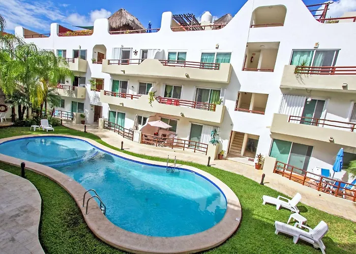 Modern Penthouse With 2 Bedrooms & Pool Sol Tranquilo At Margaritas Ii * Playa del Carmen